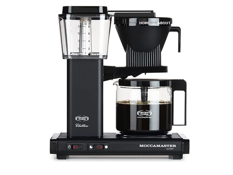 Moccamaster Kbg 741 Ao, Filterkaffeemaschine, 1,25 L, Gemahlener Kaffee, 1520 W, Schwarz